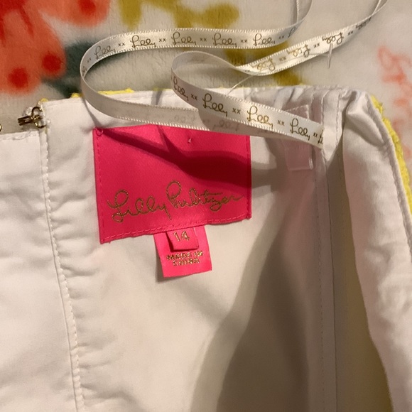 Lily Pulitzer Strapless Blossom Dress - Picture 10 of 16